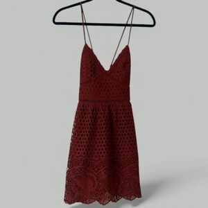Abercrombie & Fitch Cross Back Spaghetti Strap Dress